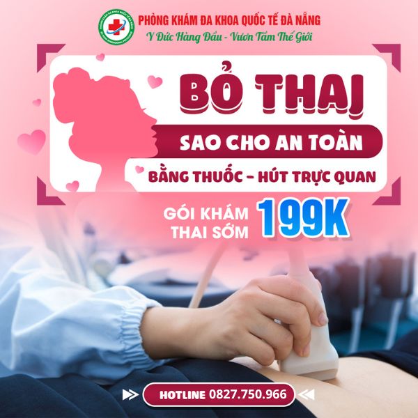 đình chỉ thai an toàn tại phòng khám