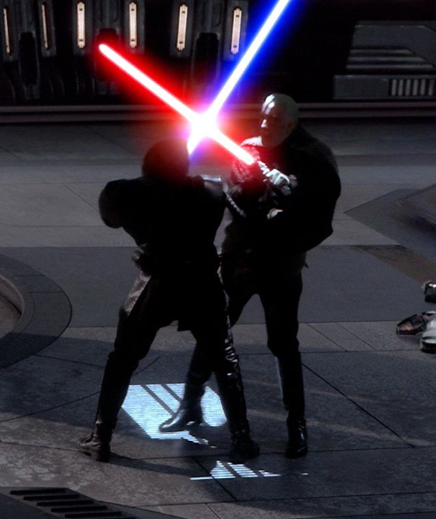 Count Dooku vs Anakin Skywalker