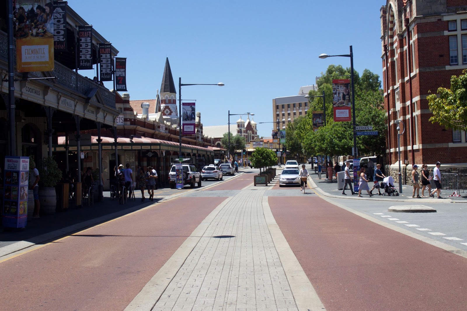 Cappuccino Strip Lane in Fremantle near Bathers Beach