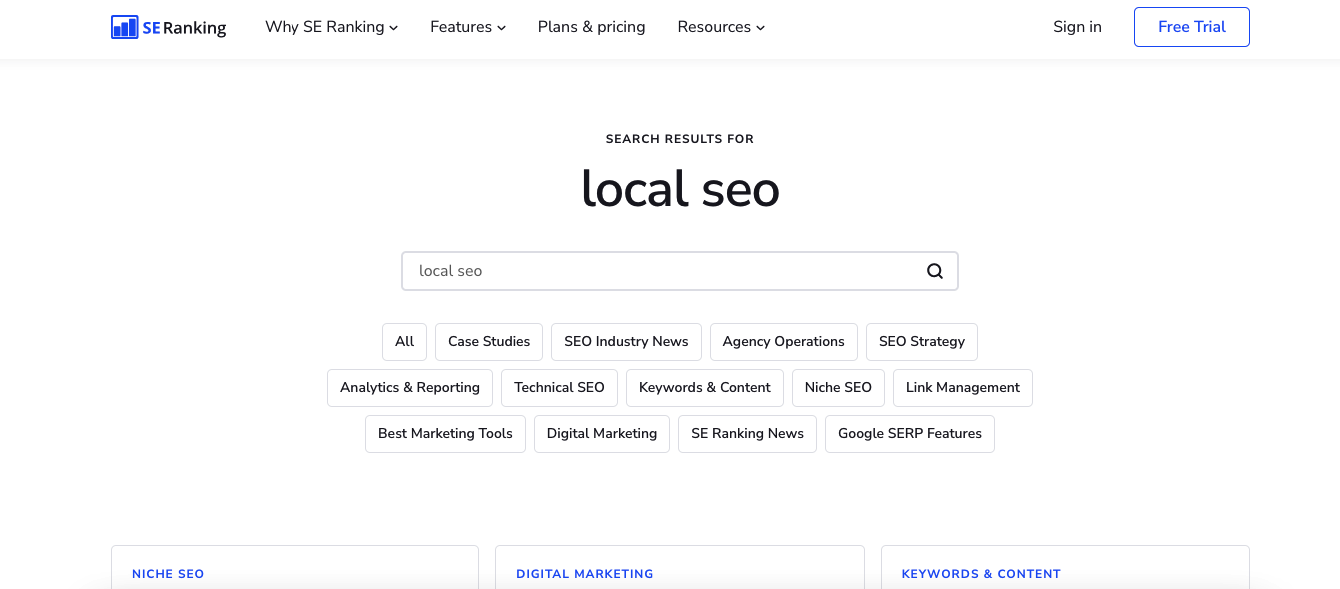 how to improve local SEO