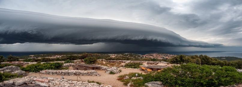 Representación del estado del tiempo atmosférico en un determinado momento.