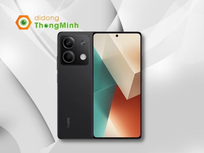 Cả kích thước và trọng lượng của Xiaomi Redmi Note 13 6GB/128GB đều được tối ưu