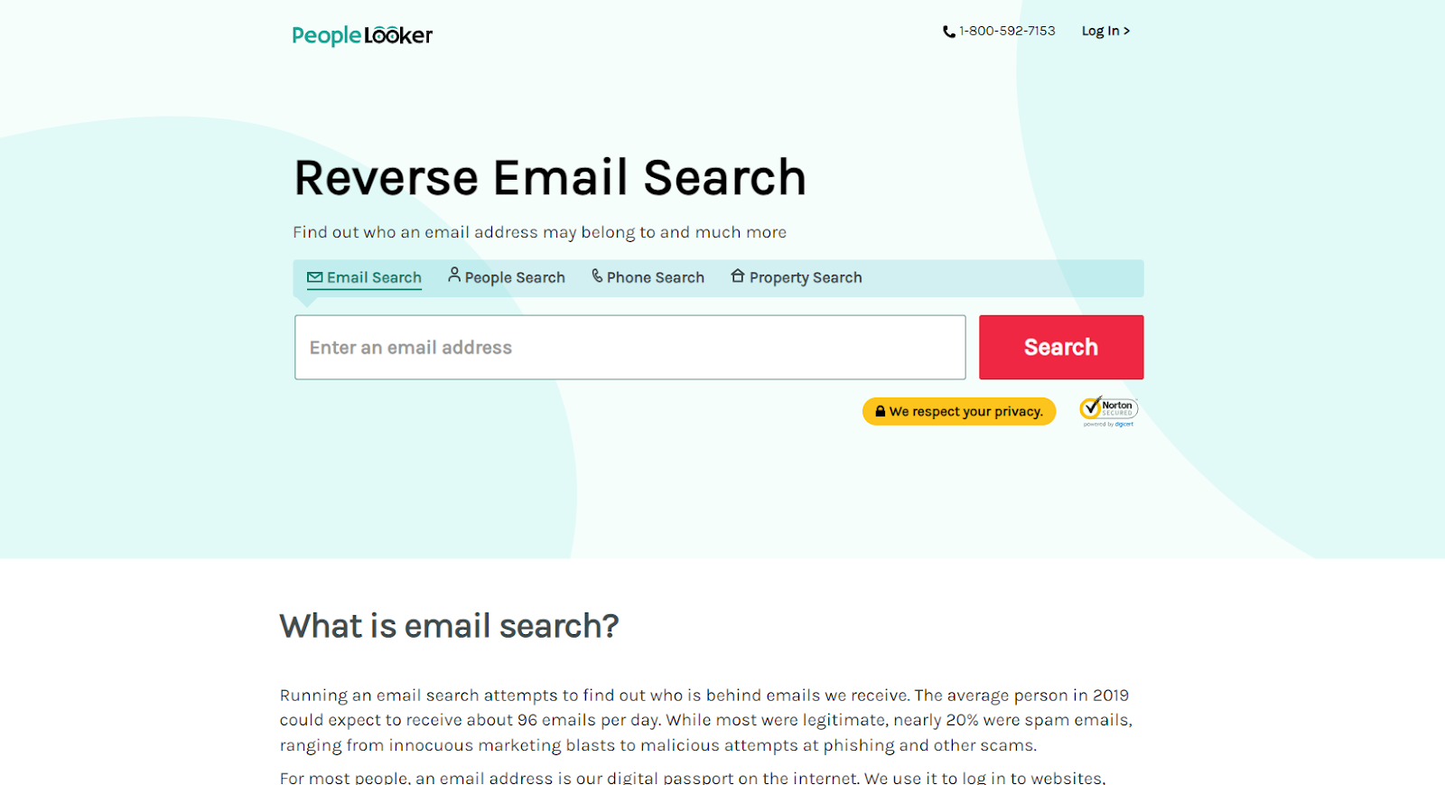 Best Reverse Email Lookup Tools: PeopleLooker