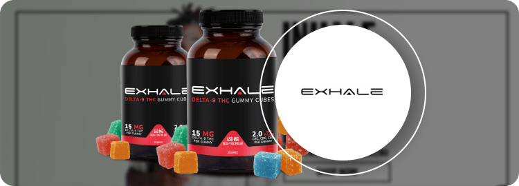 Exhalewell Delta 9 THC Gummy Cubes