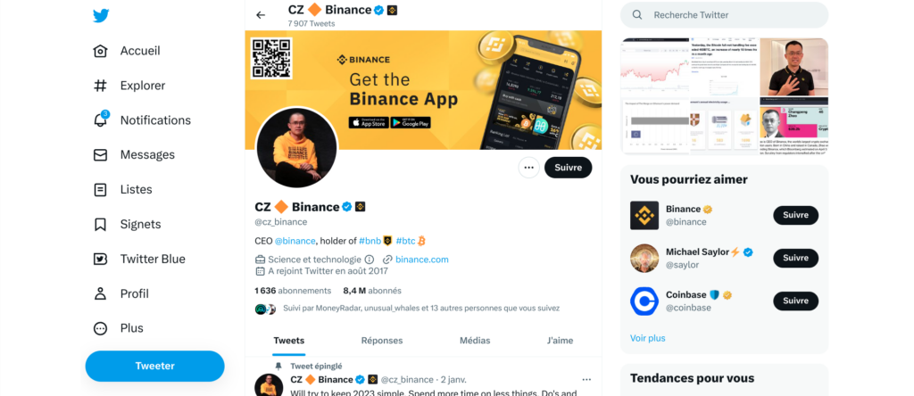 cz binance twitter