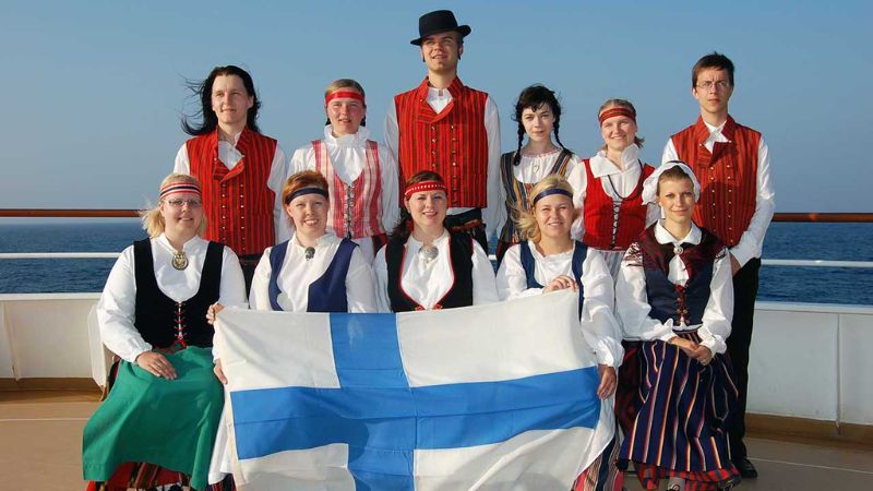 Đội ca nhảy múa người Phần Lan
