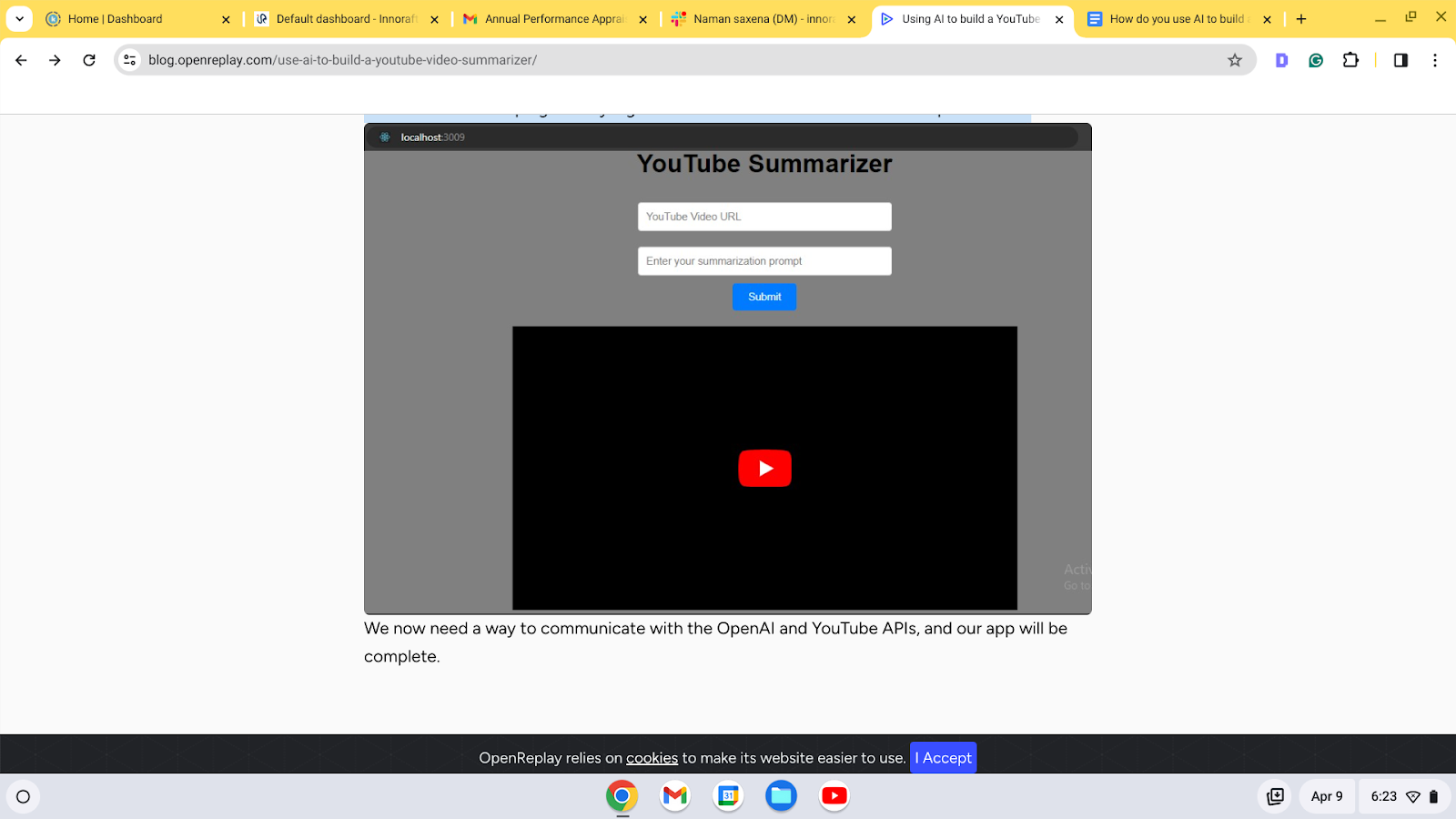 youtube summarizer