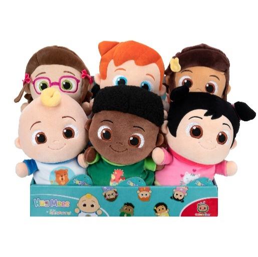 A group of stuffed toys in a box

Description automatically generated