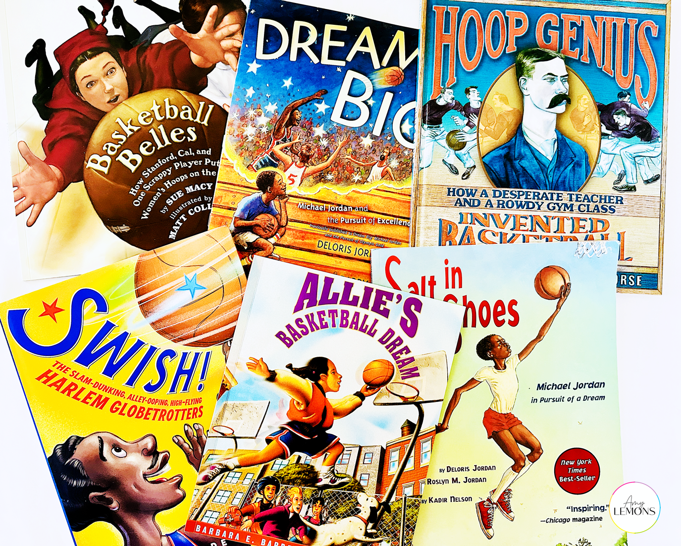 Favorite basketball themed picture books.