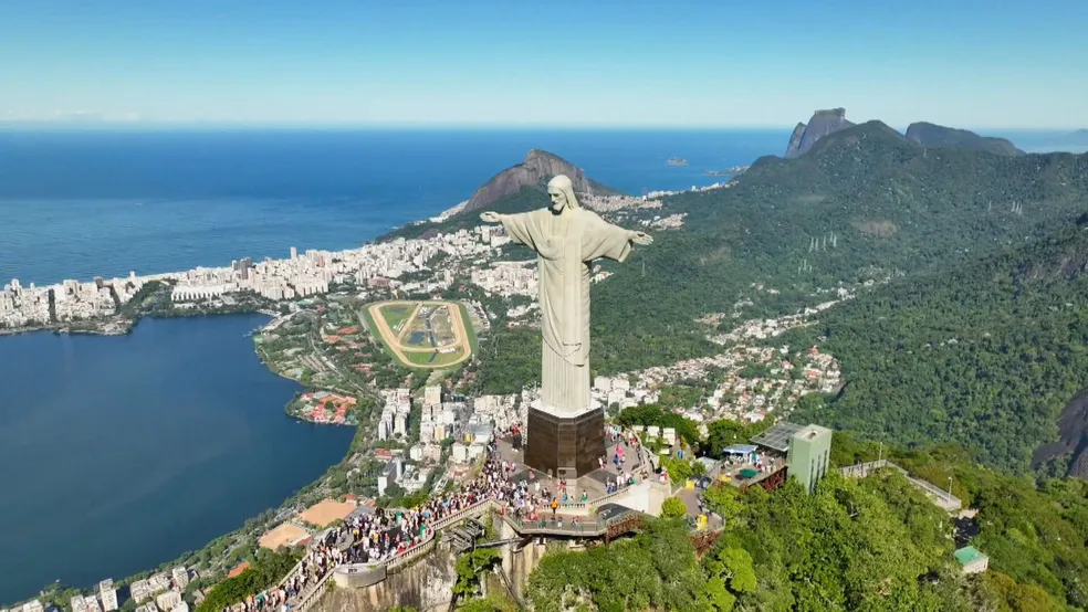 Imagem de conteúdo da notícia "Cristo Redentor homenageará a chegada de Taylor Swift ao Brasil" #1