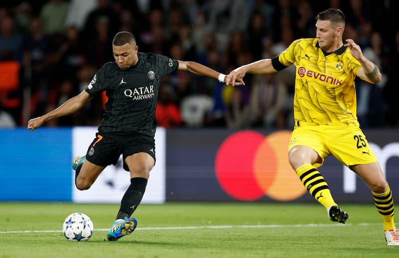 Phong Độ Gần Đây Của Dortmund vs Paris Saint-Germain