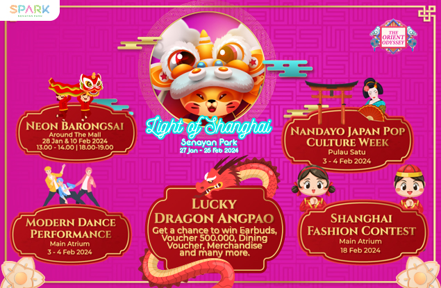 festival Barongsai 2024 Mall Senayan Park 