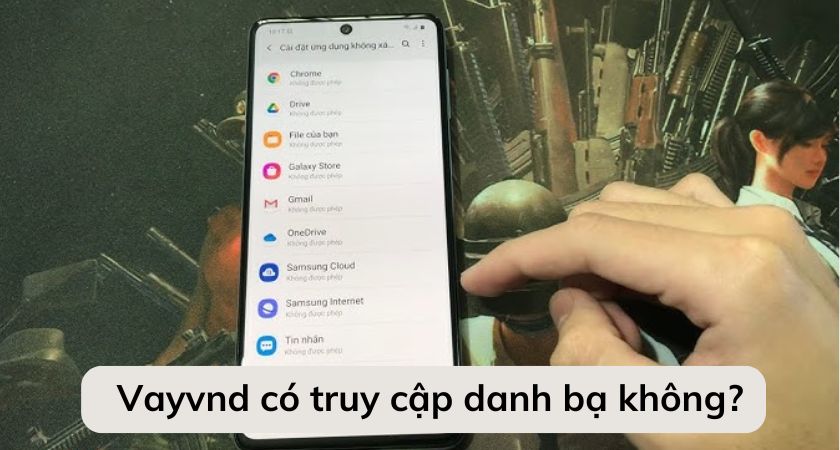 vayvnd có truy cập danh bạ không