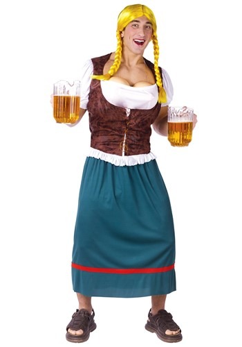 german beer girl costume for seniors and retirees