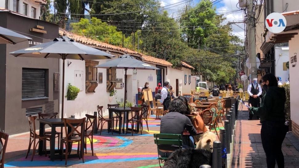 A cielo abierto': una apuesta para reactivar el sector gastronómico en  Bogotá