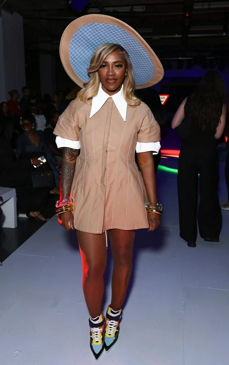 Picture showing African's Bad girl Tiwa savage at the event