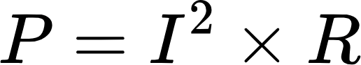 {"id":"83","font":{"color":"#000000","family":"Arial","size":11},"backgroundColor":"#ffffff","type":"$$","aid":null,"code":"$$P=I^{2}\\times R$$","ts":1714747837006,"cs":"E0wBW6N3rl4i7kqNY8Snrg==","size":{"width":85,"height":14}}