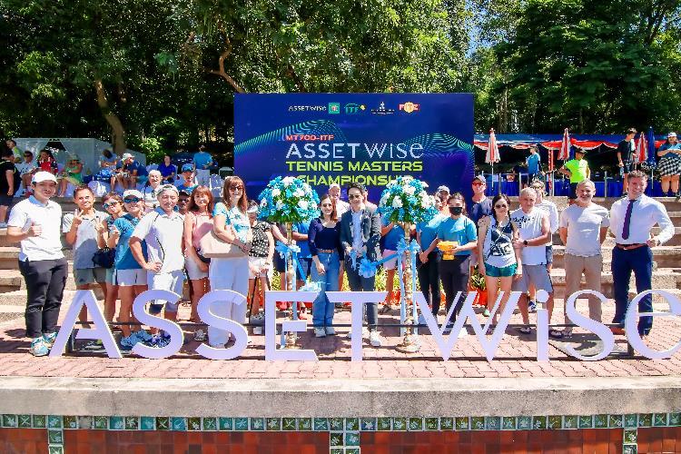 ร่วมเปิดรายการแข่งขันเทนนิส MT700 ITF AssetWise Tennis Masters Championship