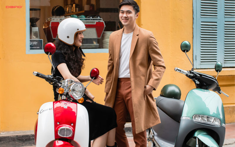 Pansy X sở hữu vẻ ngoài tương tự như Vespa nhưng lại chỉ có giá 22.890.000 đồng