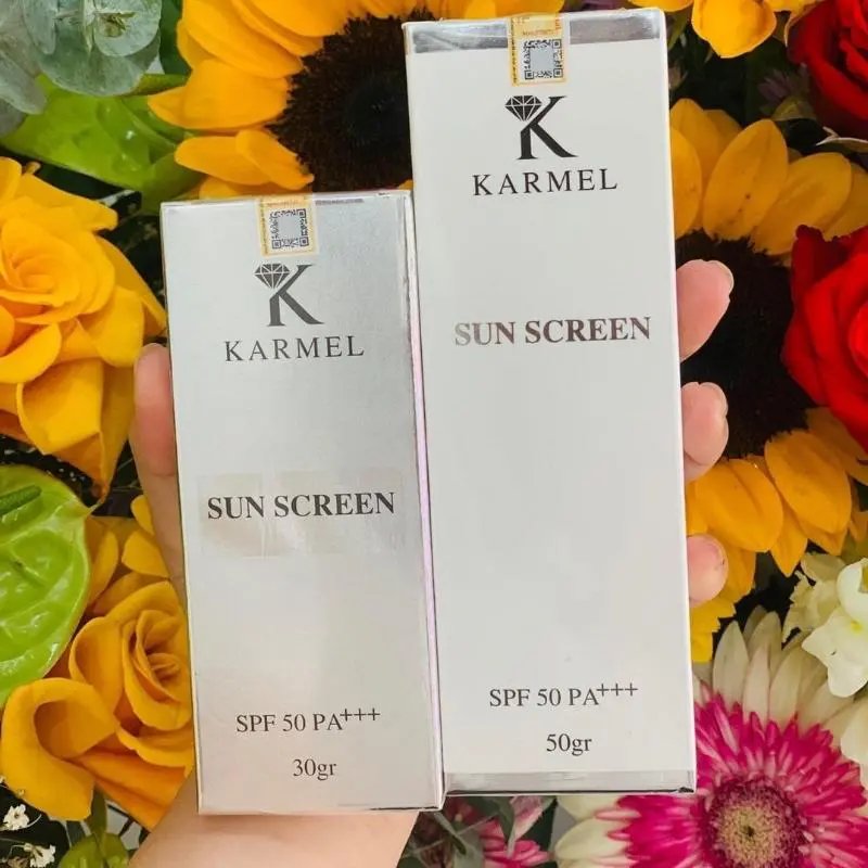 Chống nắng cho da tốt hơn với kem Sunscreen Karmel