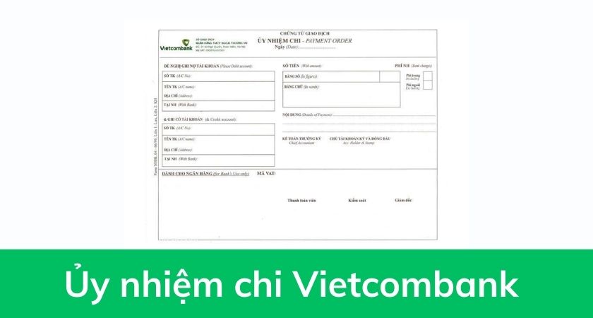 Ủy nhiệm chi Vietcombank