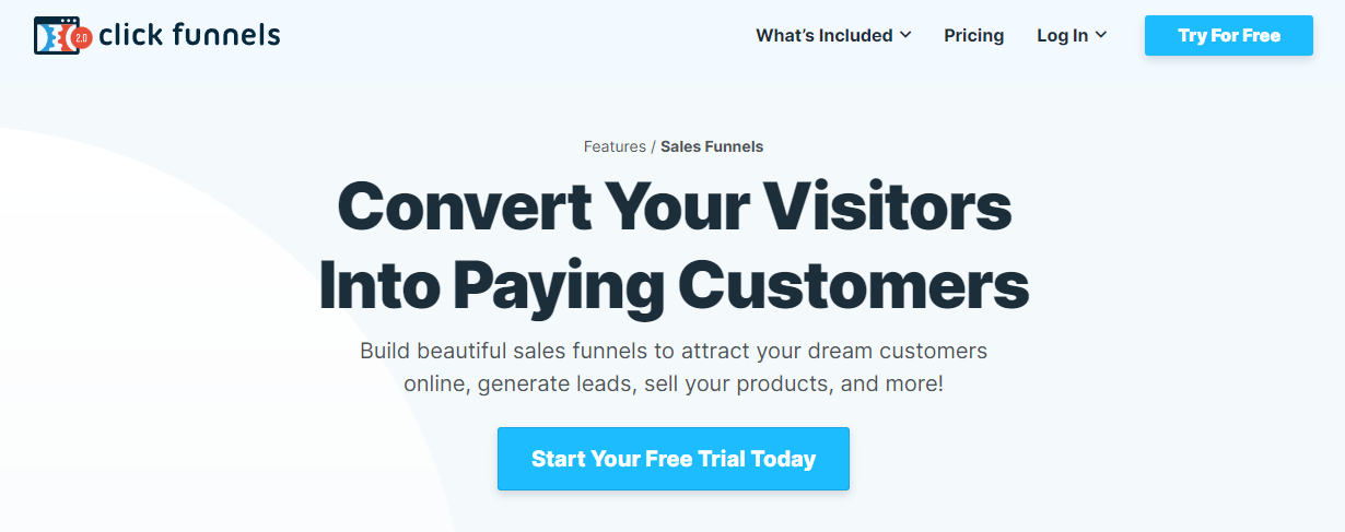 Convert Your Visitors Into Paying Customers