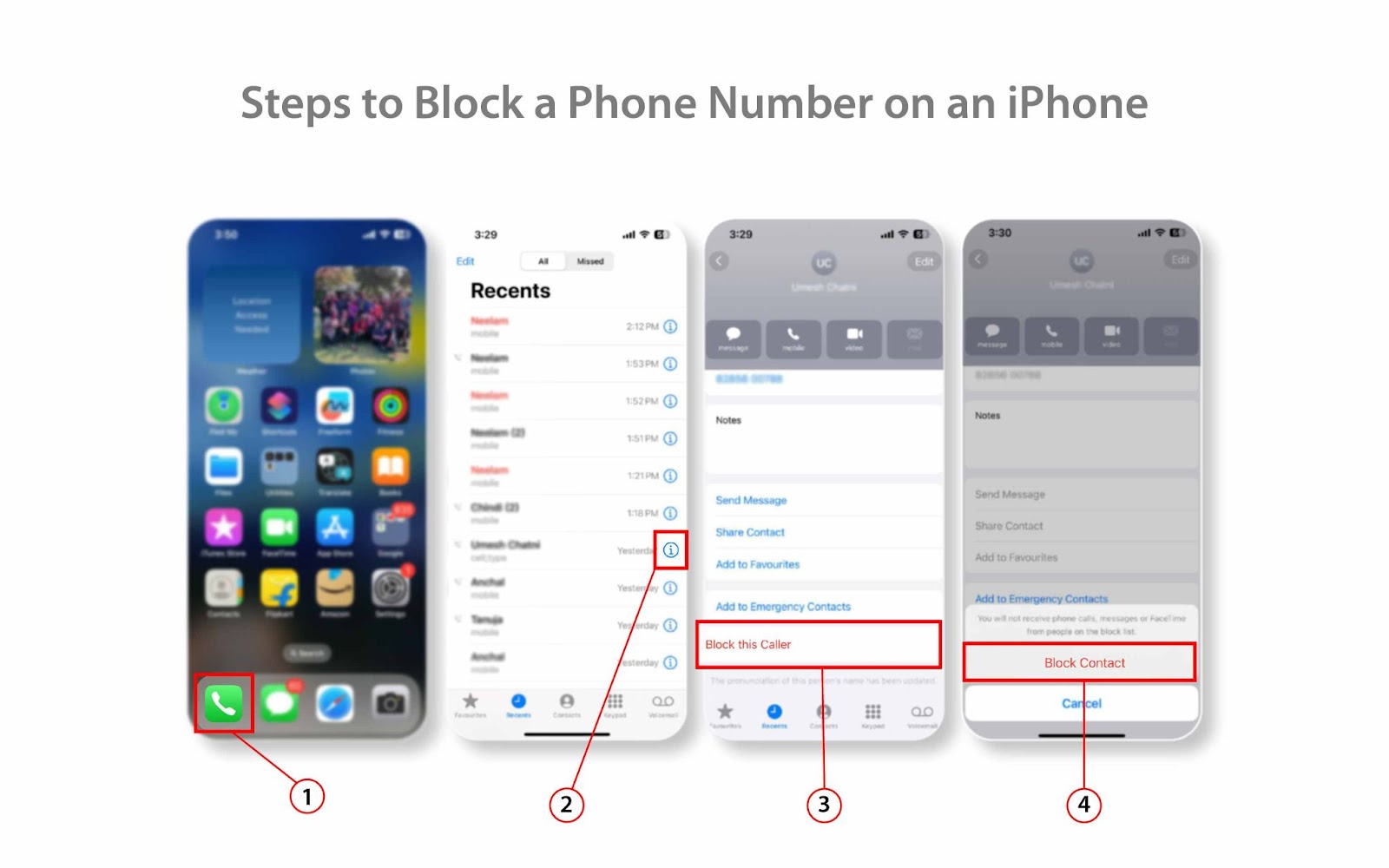 Block a Phone Number on an iPhone