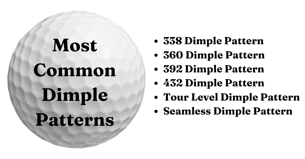 dimple pattern of golf balls