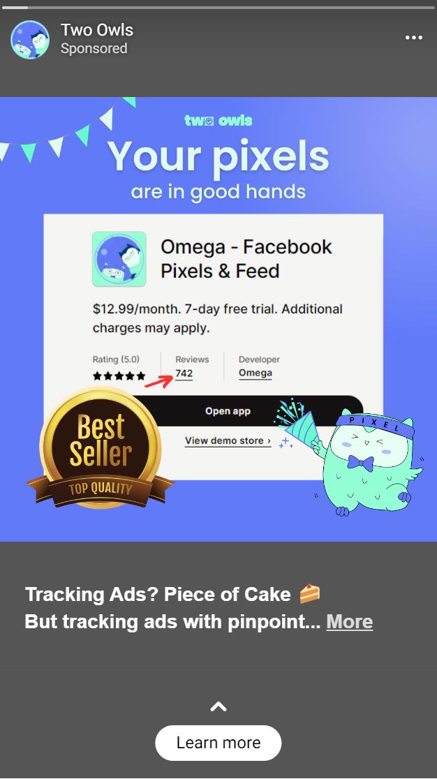 Messenger story Facebook ad size 2023