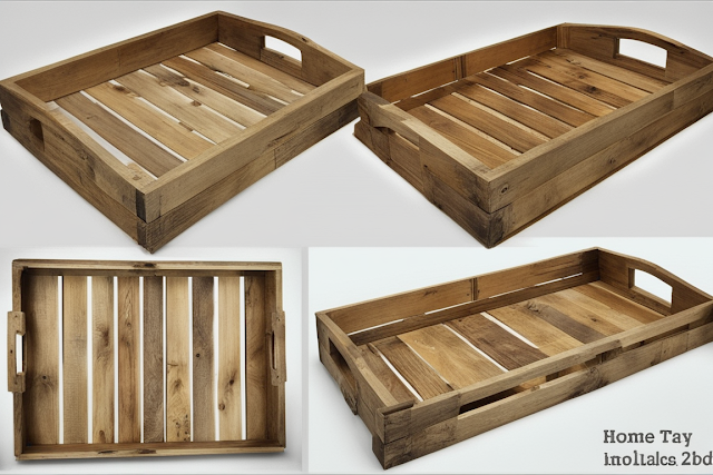 Rustic Pallet Serving Tray