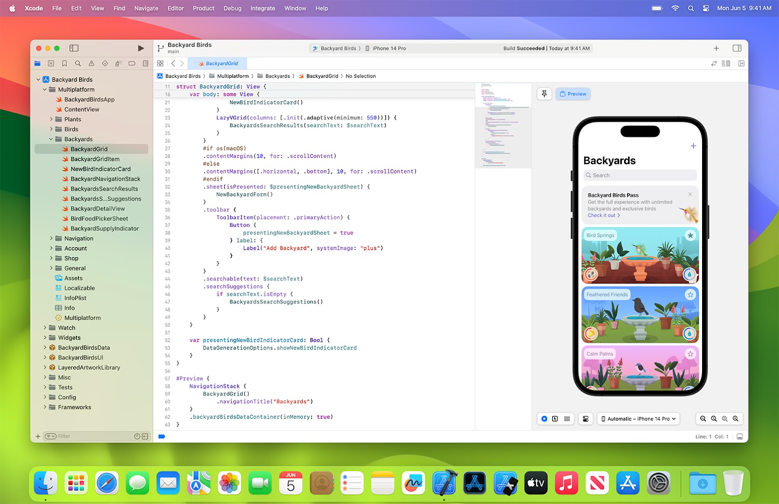 Xcode UI