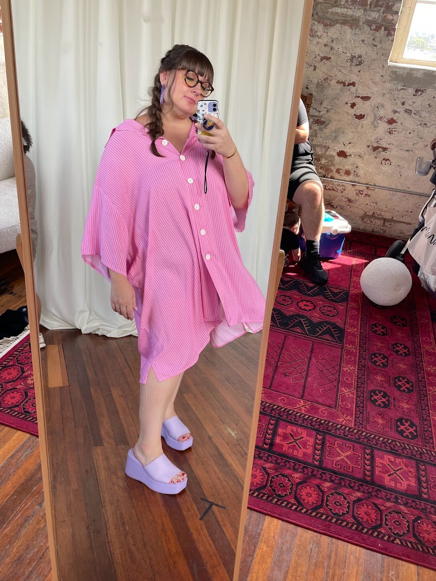 What I Wore to My Confidence Boosting Photoshoot with Tess Holliday-