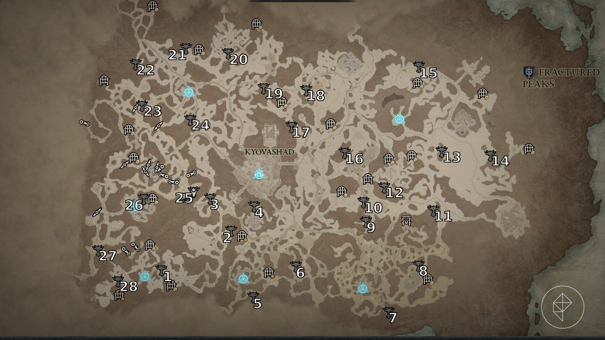 Altar of lilith locations