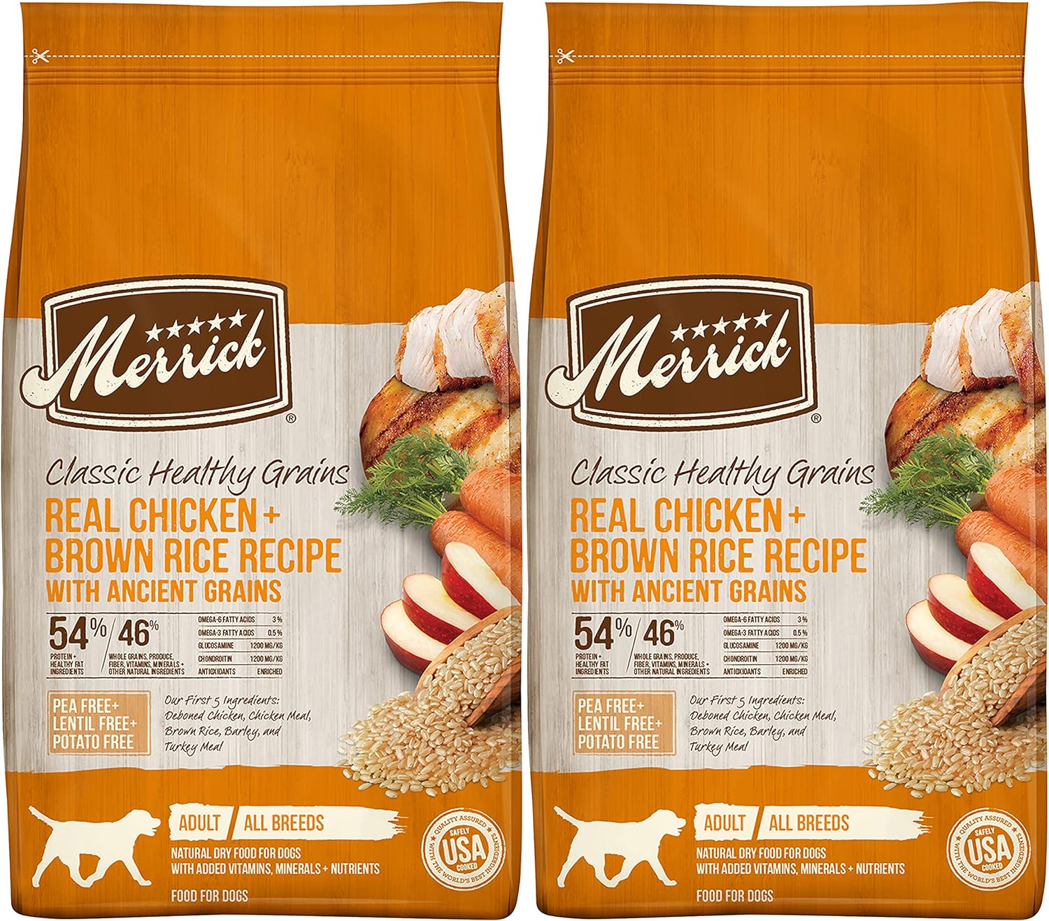 Merrick Classic Healthy Grains Dry Food for Adult French Bulldogs