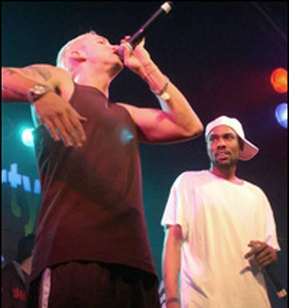 Eminem mourns best friend Proof during funeral - NZ Herald