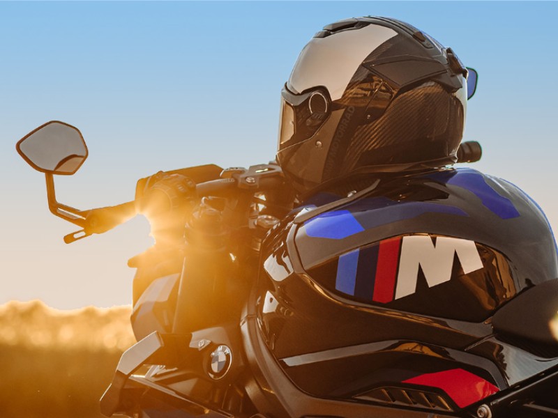 BMW full-face motorcycle helmet