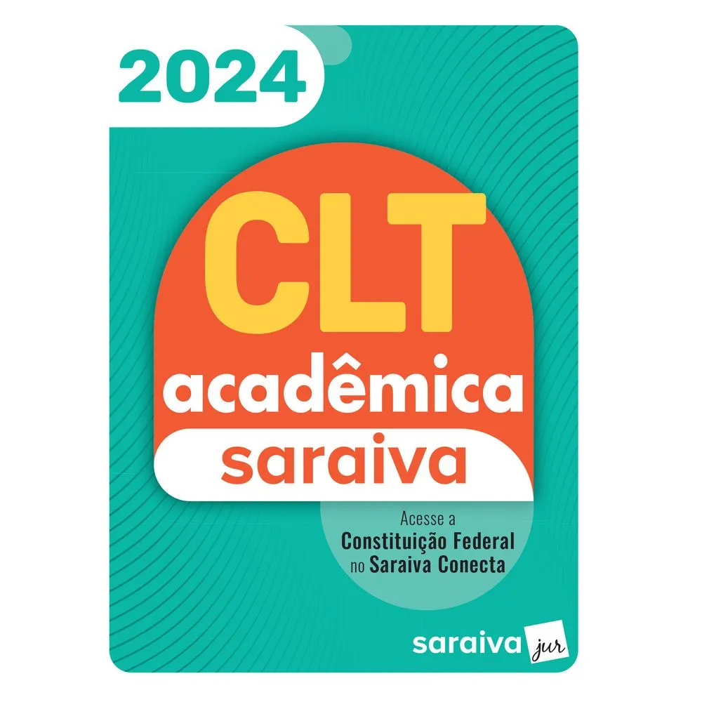 capa CLT Acadêmica Saraiva – 24ª Edição