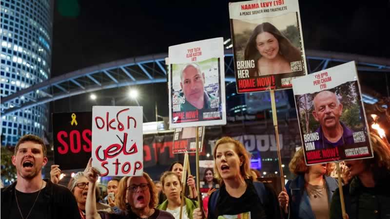 ده ها هزار اسرائیلی علیه نتانیاهو تظاهرات کردند