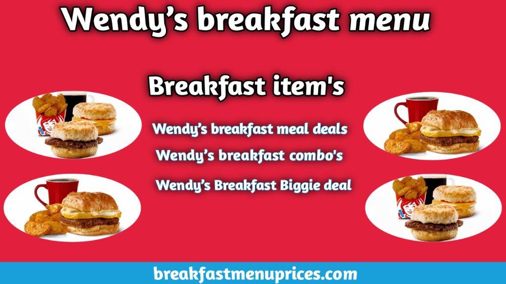 Breakfast Menu Deals And Combos With Prices 