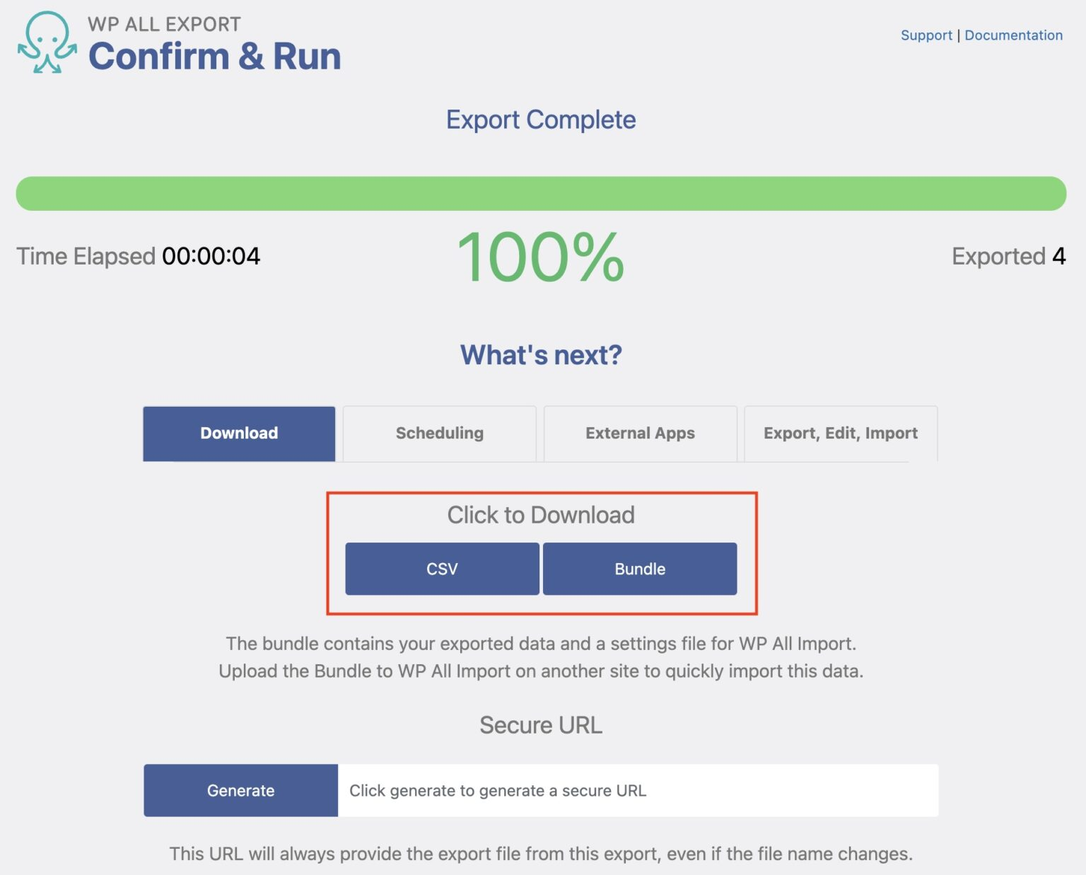 Exporting Data From JetEngine Custom Fields - Confirm and Run
