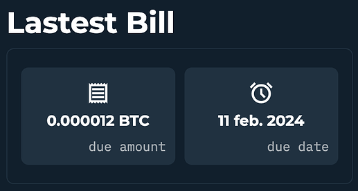 Latest Bill (1)