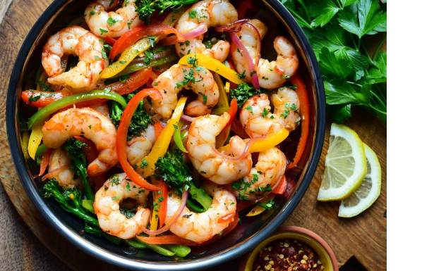 lean protein shrimp seafood