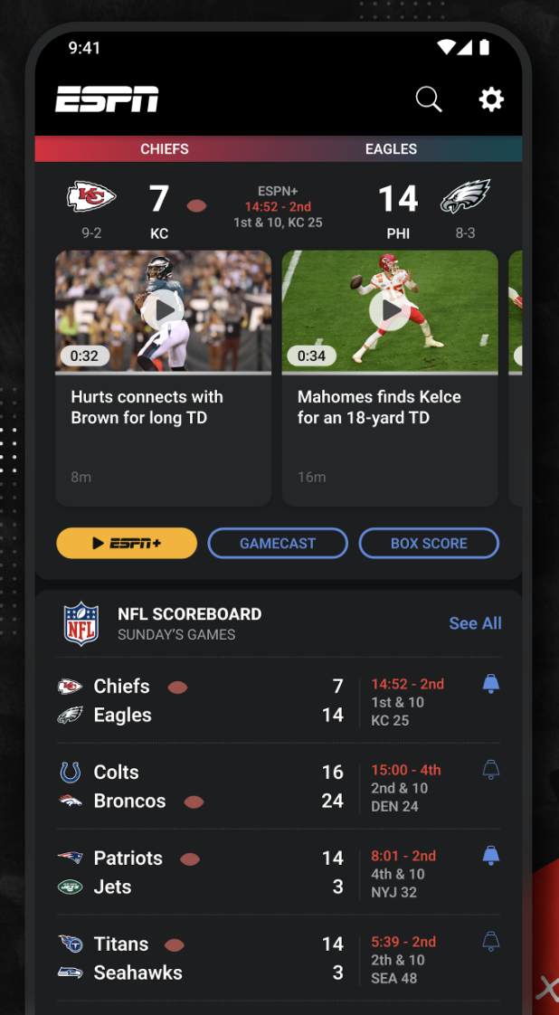 Best live sports streaming apps sale