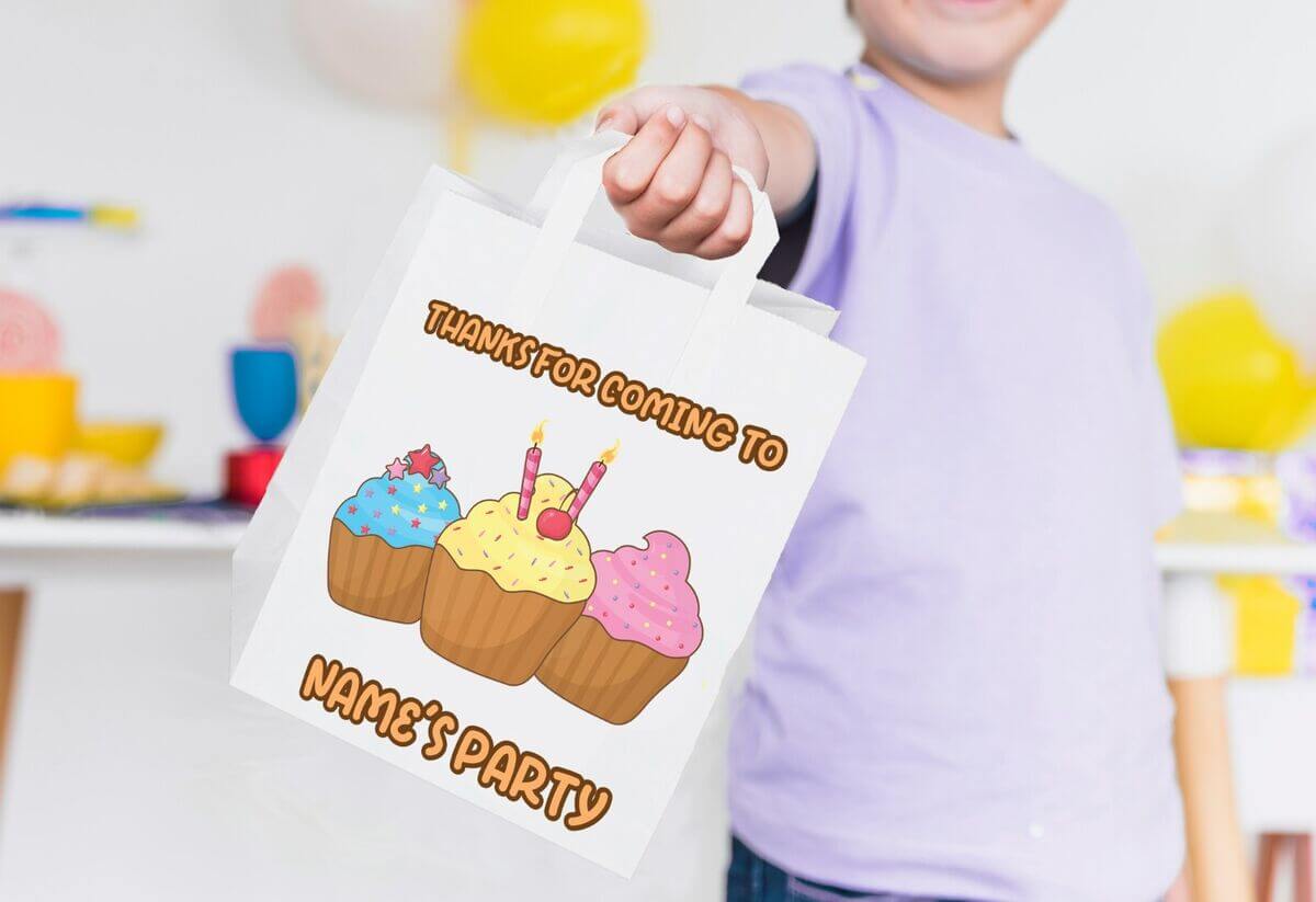 Cupcake Wrapper Bag