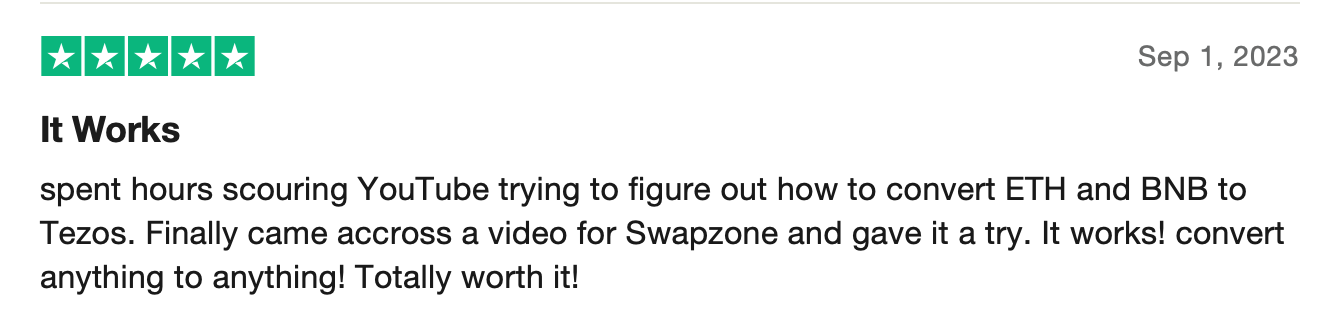 Swapzone - User Reviews and Safety