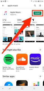 Apple Music on Play store