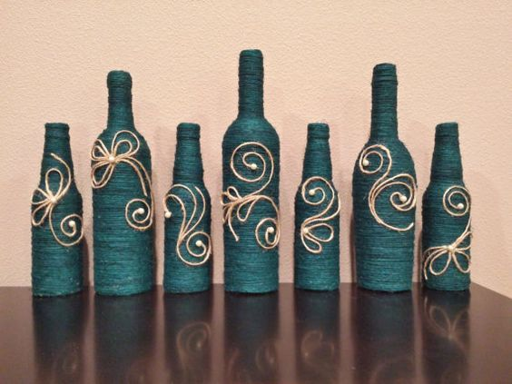  enhance the rustic look of your wine bottle