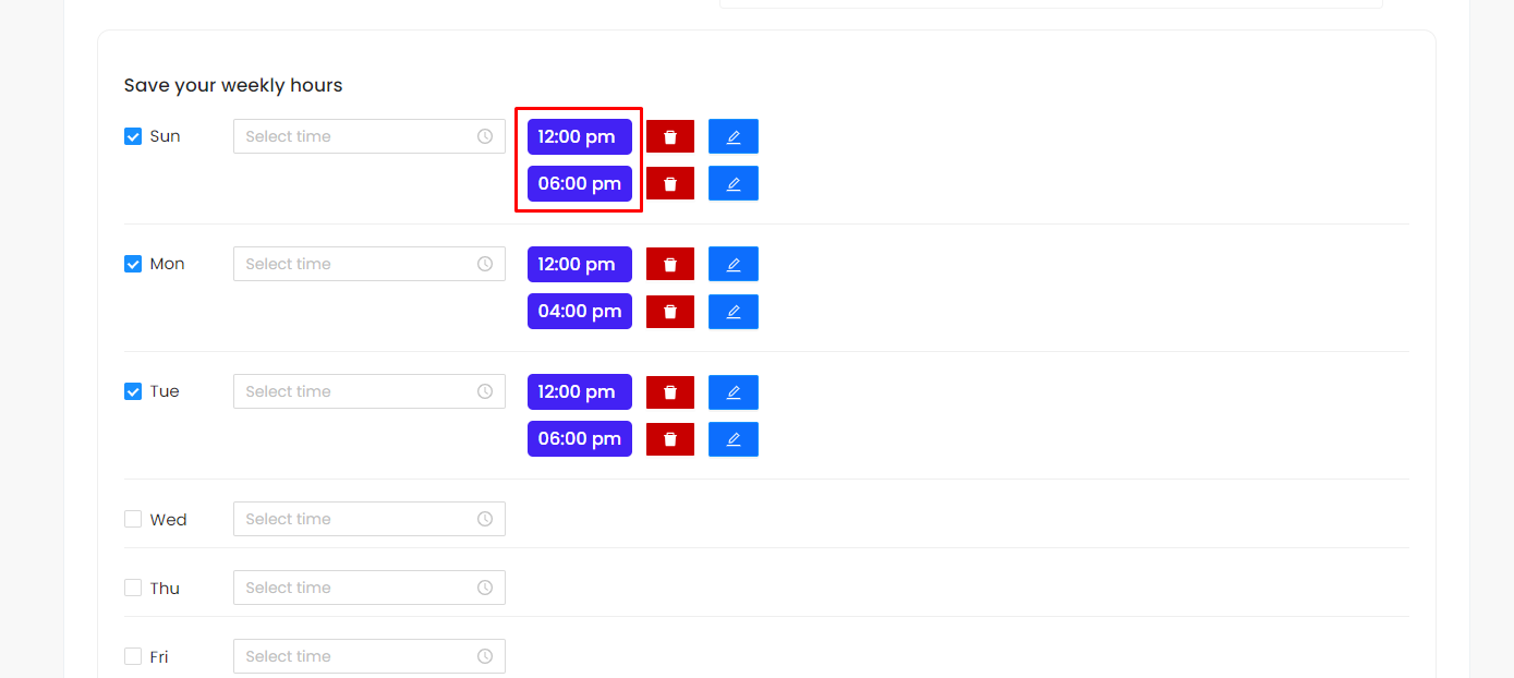 Multiple Date Selection Timezone Friendly Booking for Appointments