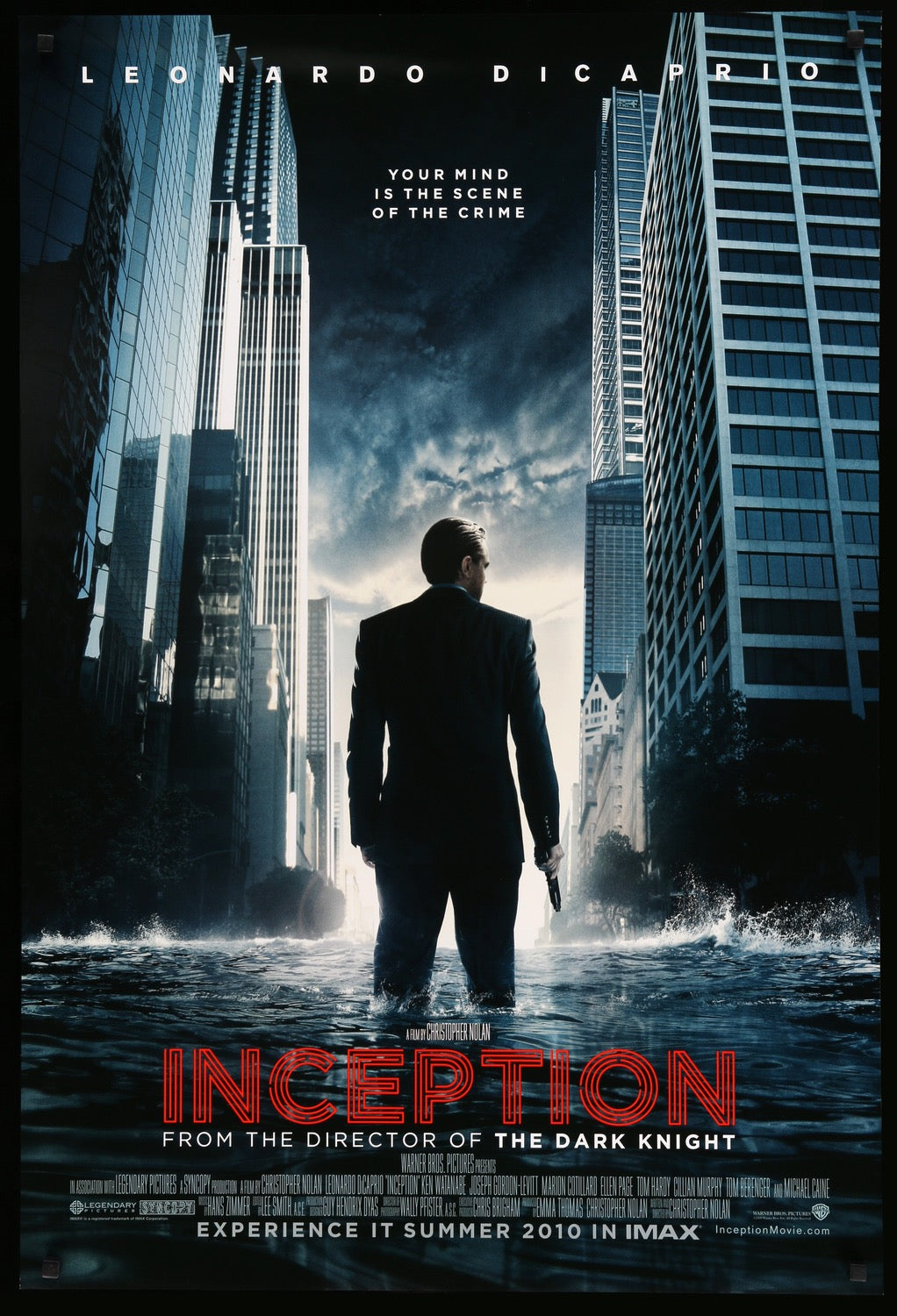 Inception (2010) Póster original de película de una hoja de avance -  Original Film Art - Vintage Movie Posters
