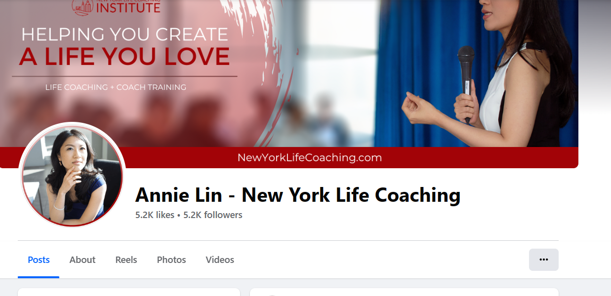 social media for life coach 